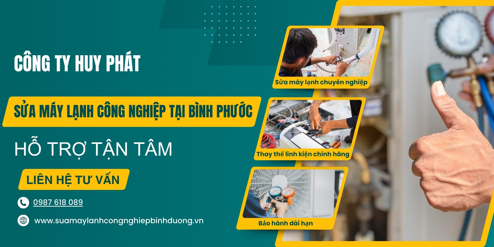 Sửa Máy Lạnh Công Nghiệp Tại Bình Phước