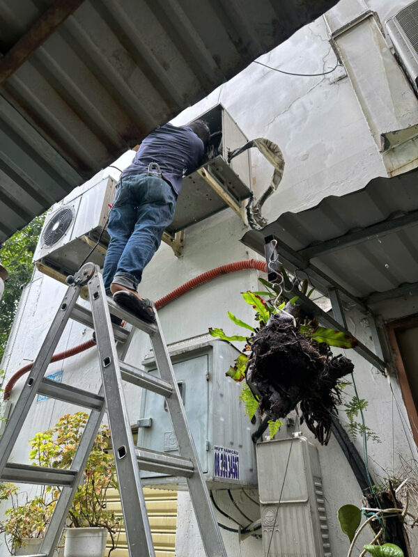 Huy Phát thi công lắp máy lạnh tại nhà