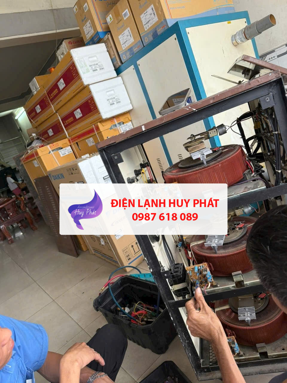 Huy Phát - Sửa ổn áp công nghiệp Long Khánh Đồng Nai