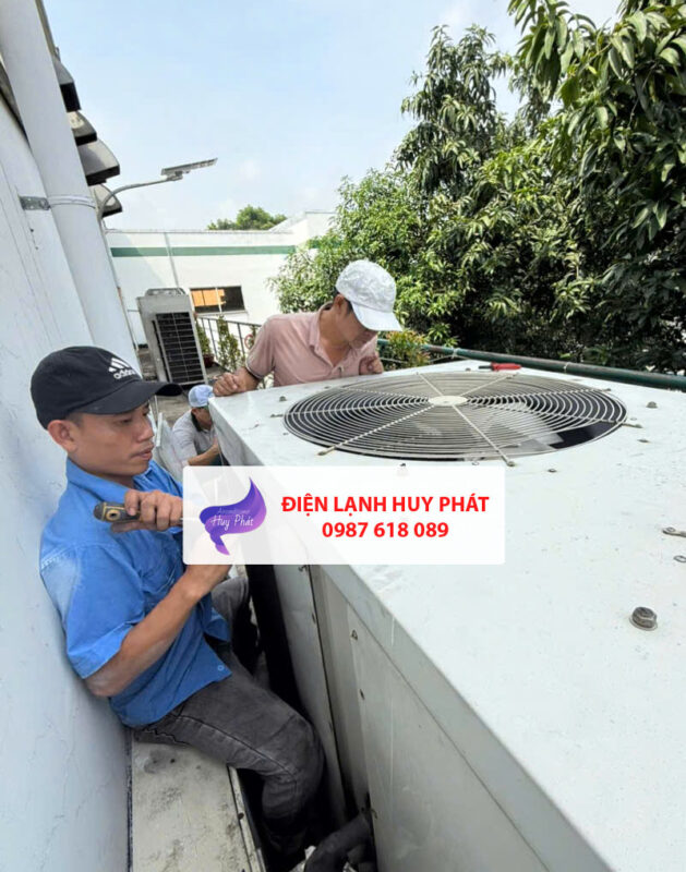 Huy Phát - Lắp đặt hệ thống điều hòa công nghiệp Bình Dương