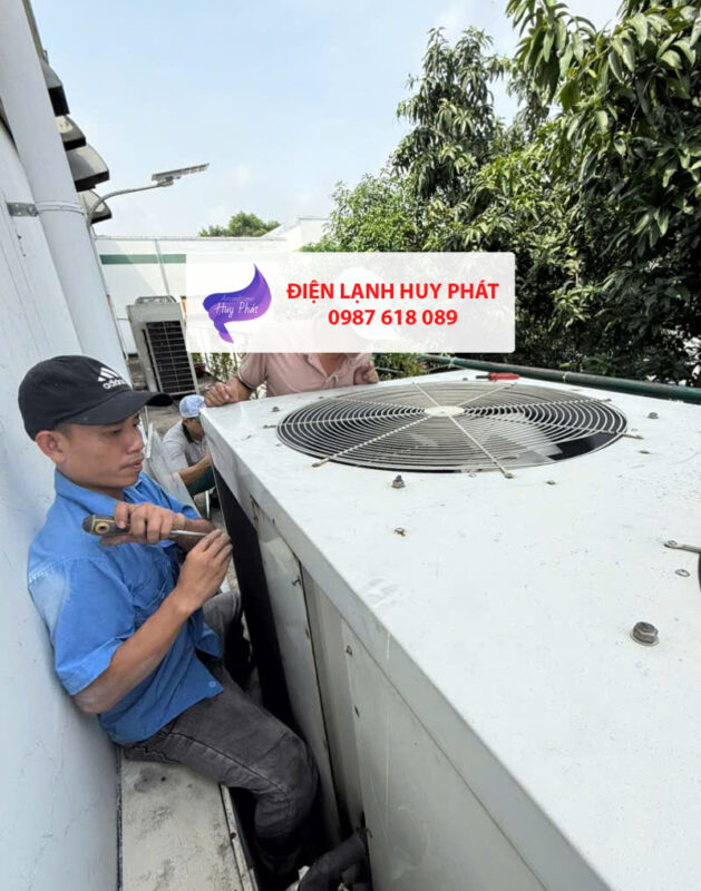 Huy Phát - Sửa máy lạnh KCN Đồng An - Bình Dương