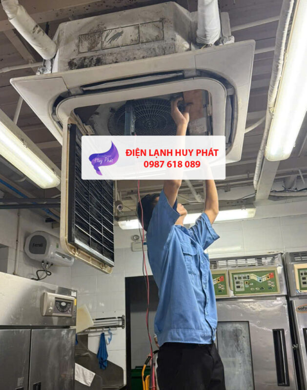 Huy Phát - Sửa máy lạnh KCN Sóng Thần