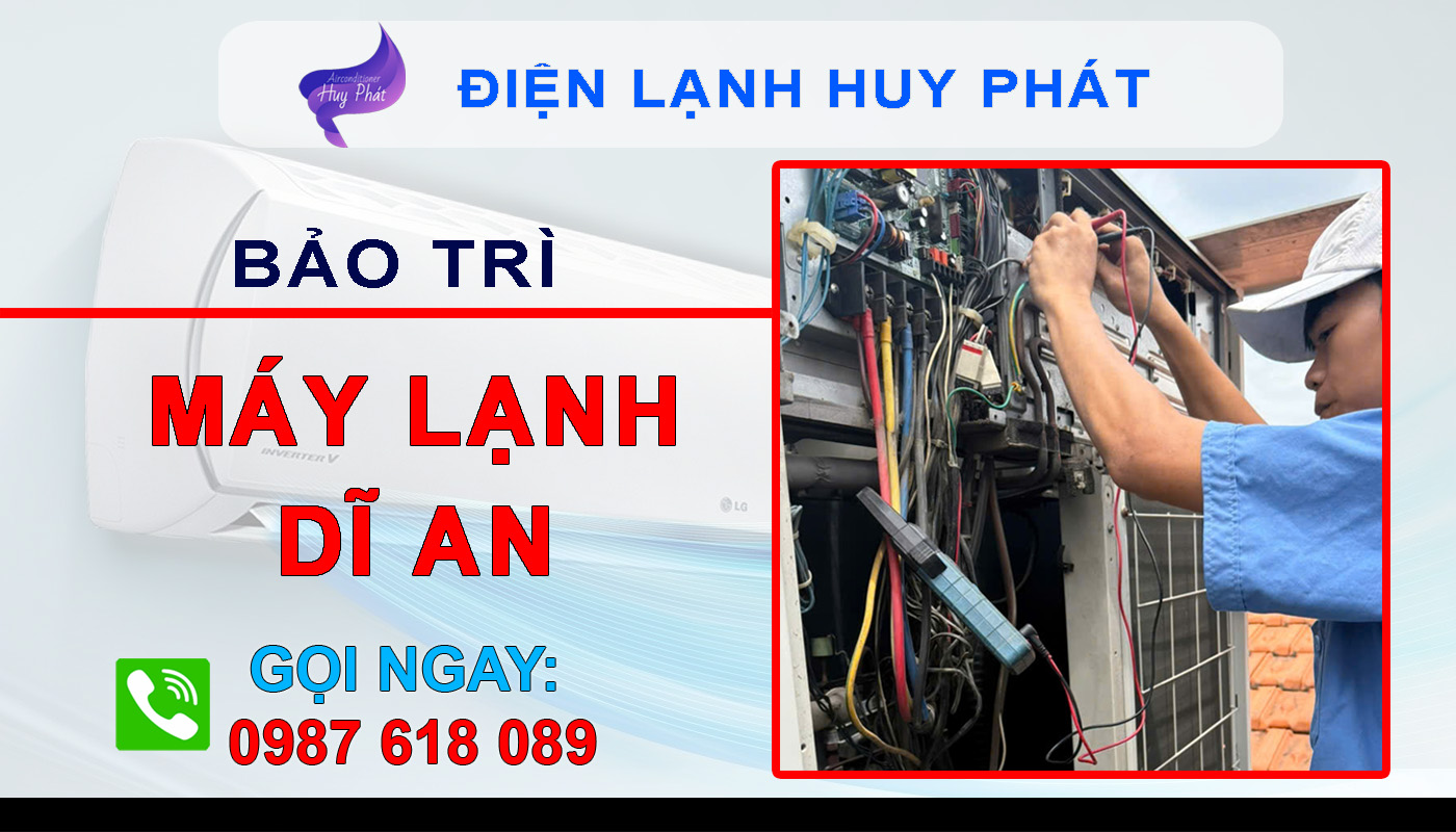 Huy Phát - Bảo trì máy lạnh Dĩ An Bình Dương
