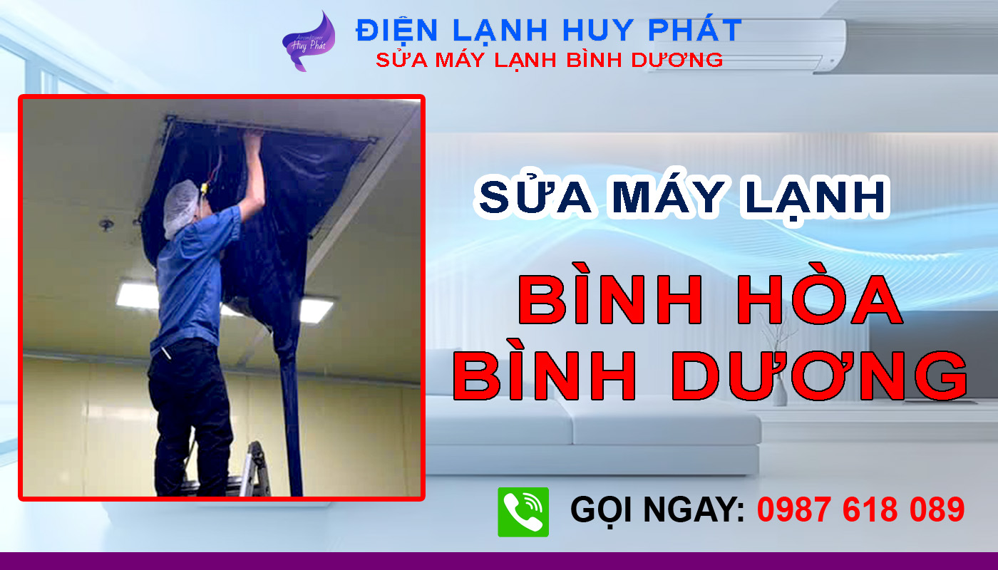 Huy Phát - Sửa máy lạnh Bình Hòa Bình Dương
