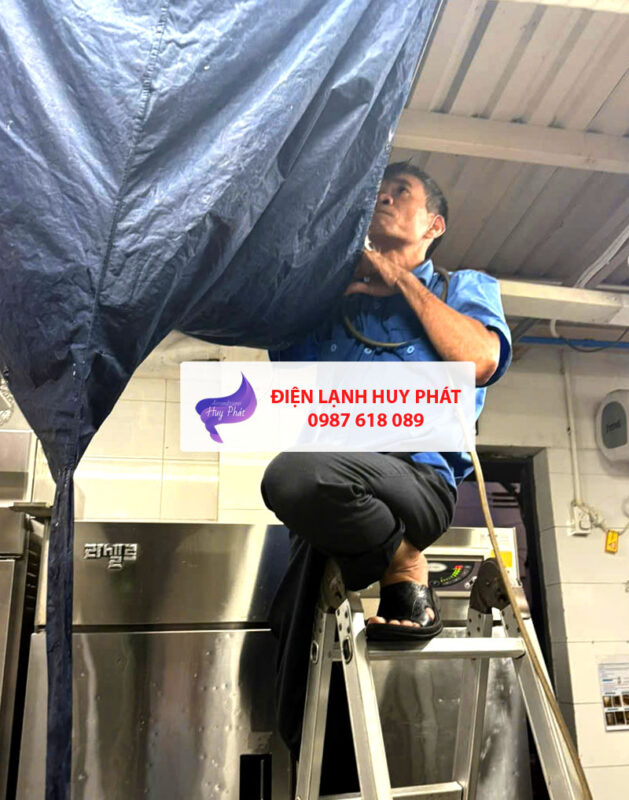 Huy Phát - Vệ sinh máy lạnh Dĩ An Bình Dương
