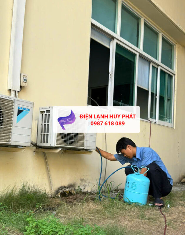 Huy Phát - Vệ sinh máy lạnh Dĩ An Bình Dương