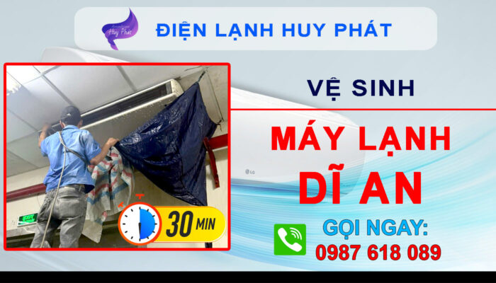 Huy Phát - Vệ sinh máy lạnh Dĩ An Bình Dương