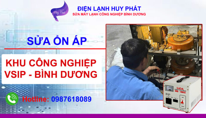 Huy Phát - Sửa ổn áp công nghiệp Vsip Bình Dương