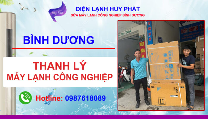Huy Phát - Thanh lý máy lạnh công nghiệp Bình Dương