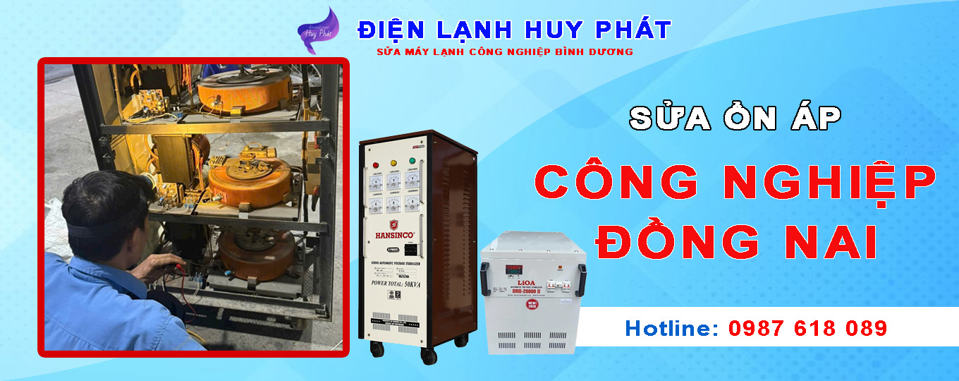 Huy Phát - Sửa ổn áp công nghiệp Đồng Nai