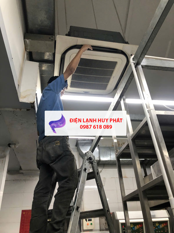 Điện lạnh Huy Phát - Bảo trì máy lạnh văn phòng Bình Dương