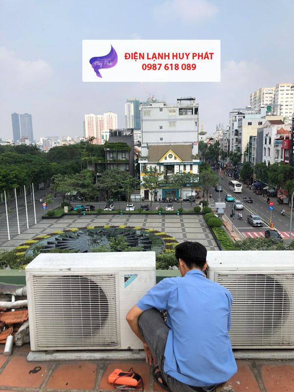 Điện lạnh Huy Phát - Bảo trì máy lạnh văn phòng Bình Dương