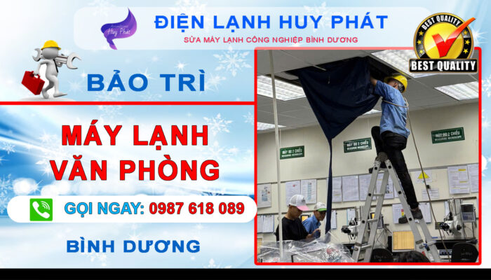Huy Phát - Bảo trì máy lạnh văn phòng Bình Dương