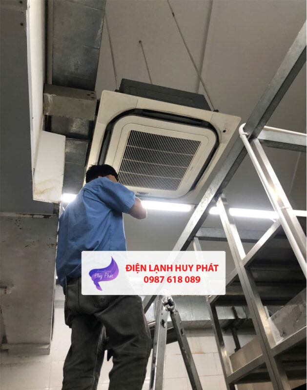 Điện lạnh Huy Phát - Sửa máy lạnh công nghiệp VSIP Bình Dương