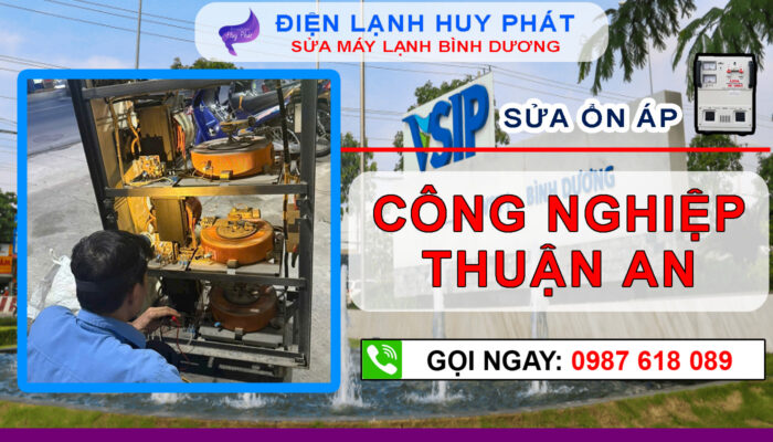 Điện lạnh Huy Phát - Sửa ổn áp công nghiệp Thuận An Bình Dương