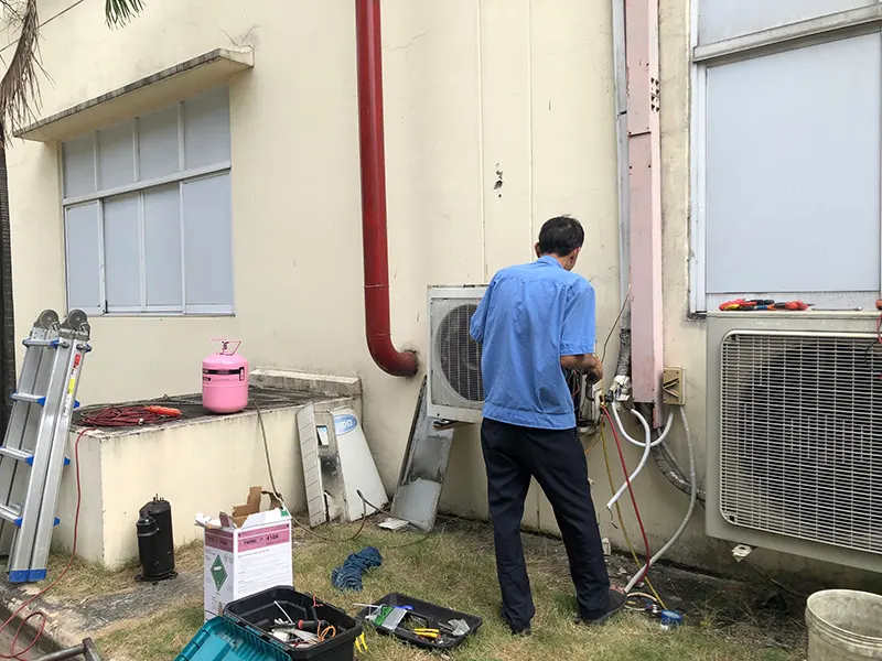 Điện lạnh Huy Phát - Bảo trì máy lạnh KCN VSIP Bình Dương