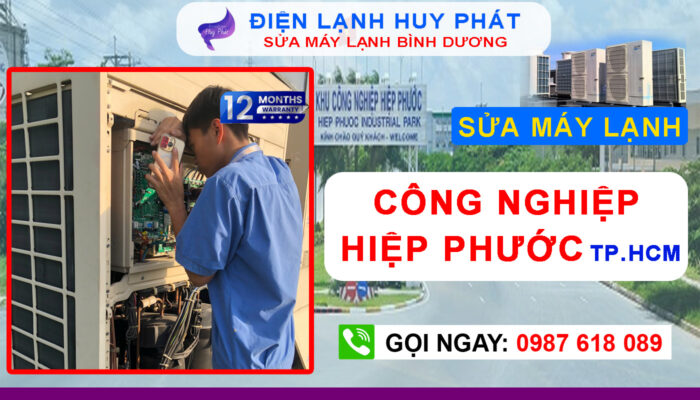Điện lạnh Huy Phát - Sửa máy lạnh công nghiệp Hiệp Phước Nhà Bè TP.HCM