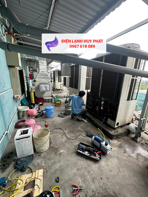 Điện lạnh Huy Phát - Sửa máy lạnh KCN Kim Huy - Bình Dương