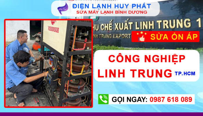 Điện lạnh Huy Phát - Sửa ổn áp công nghiệp Linh Trung Thủ Đức TP.HCM