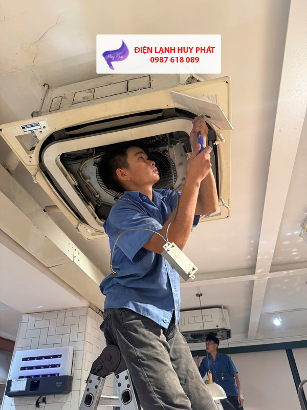 Điện lạnh Huy Phát - Sửa máy lạnh KCN Phú Tân Bình Dương