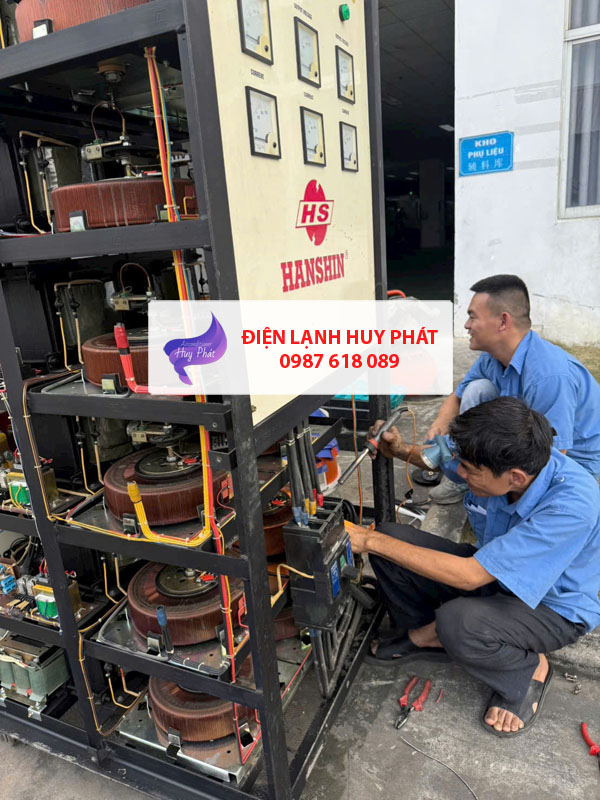 Điện lạnh Huy Phát - Sửa ổn áp KCN Nam Tân Uyên - Bình Dương