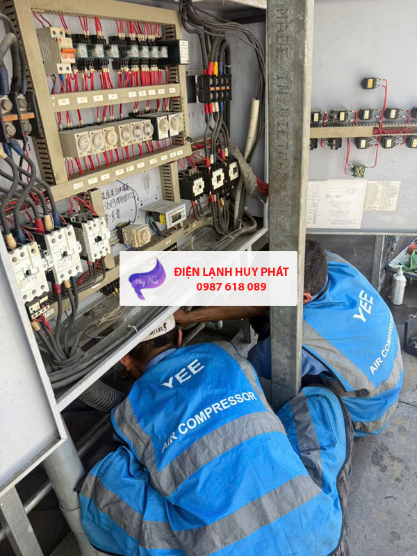 Điện lạnh Huy Phát - Chuyên sửa máy lạnh công nghiệp Bình Dương