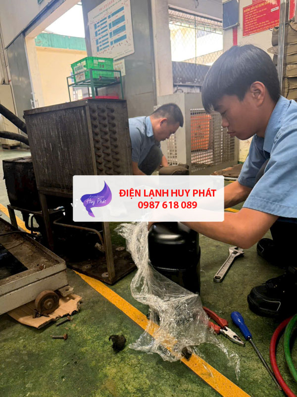 Điện lạnh Huy Phát - Sửa máy lạnh công nghiệp TP.HCM