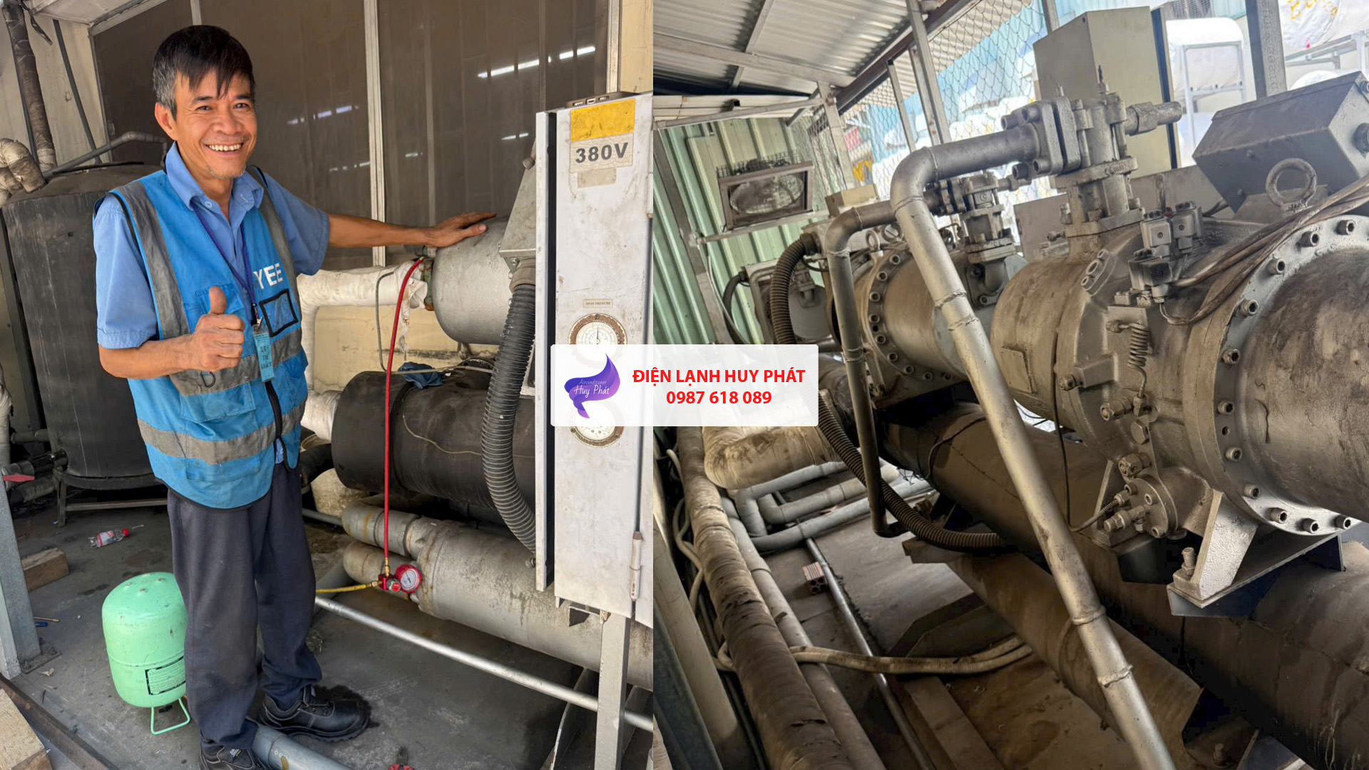 Điện lạnh Huy Phát - Sửa máy lạnh KCN Tân Đông Hiệp
