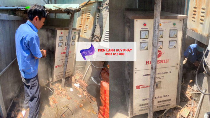 Điện lạnh Huy Phát - Sửa ổn áp KCN VSIP 2 Bình Dương