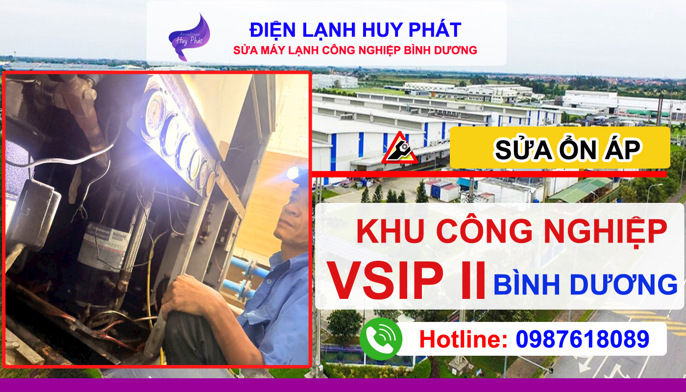 Điện lạnh Huy Phát - Sửa ổn áp KCN VSIP 2 Bình Dương