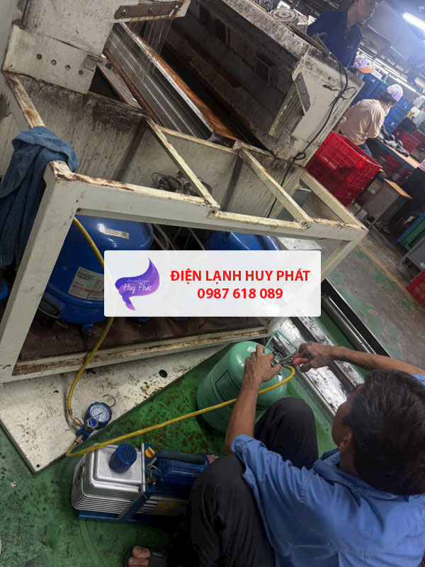 Điện lạnh Huy Phát - Chuyên sửa máy lạnh công nghiệp Mỹ Phước