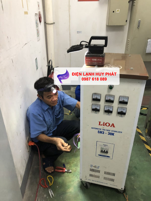 Điện lạnh Huy Phát - Chuyên sửa ổn áp công nghiệp Bình Tân TP.HCM