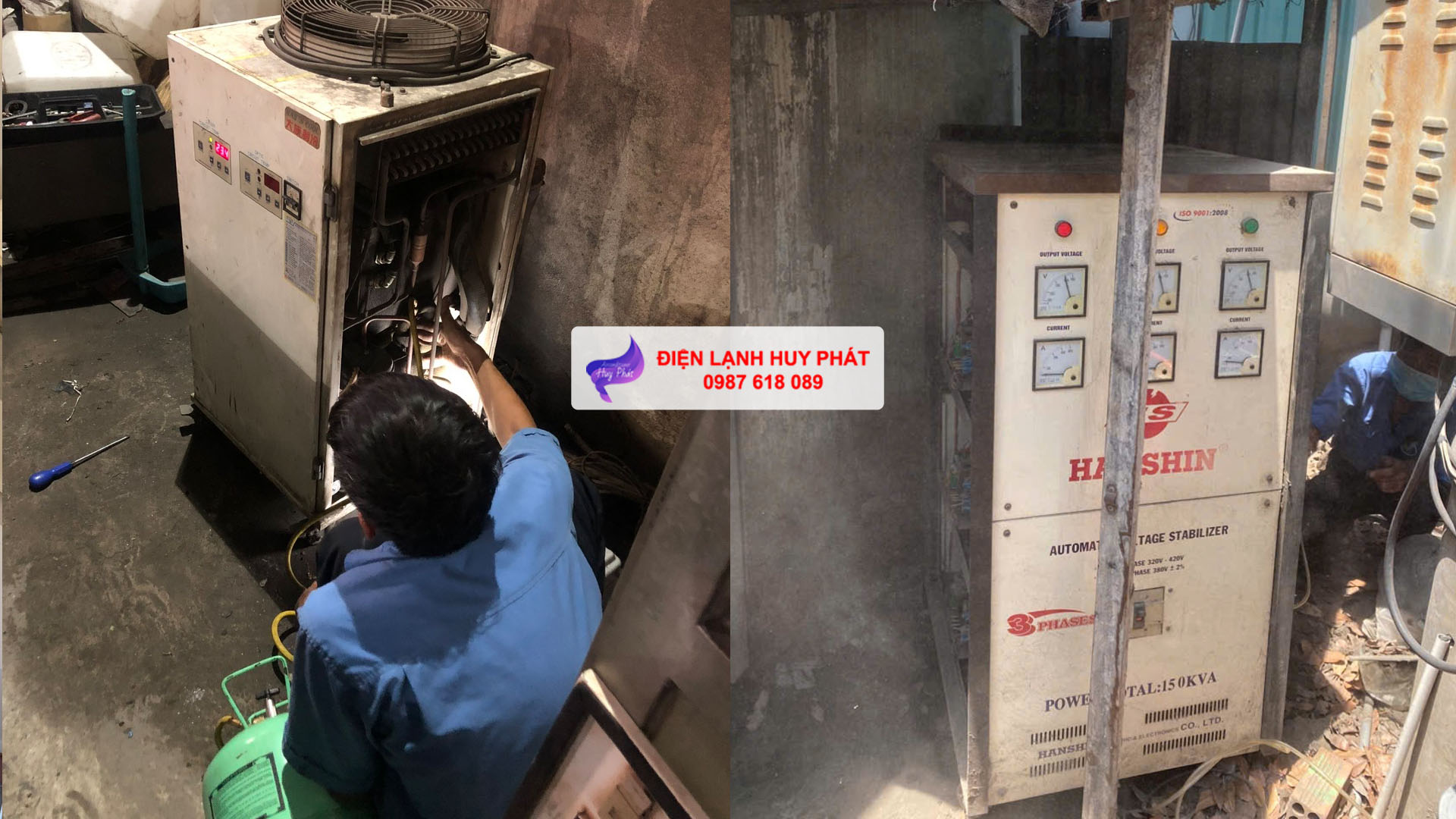 Điện lạnh Huy Phát - Chuyên sửa ổn áp KCN Nghĩa Trung Bình Phước