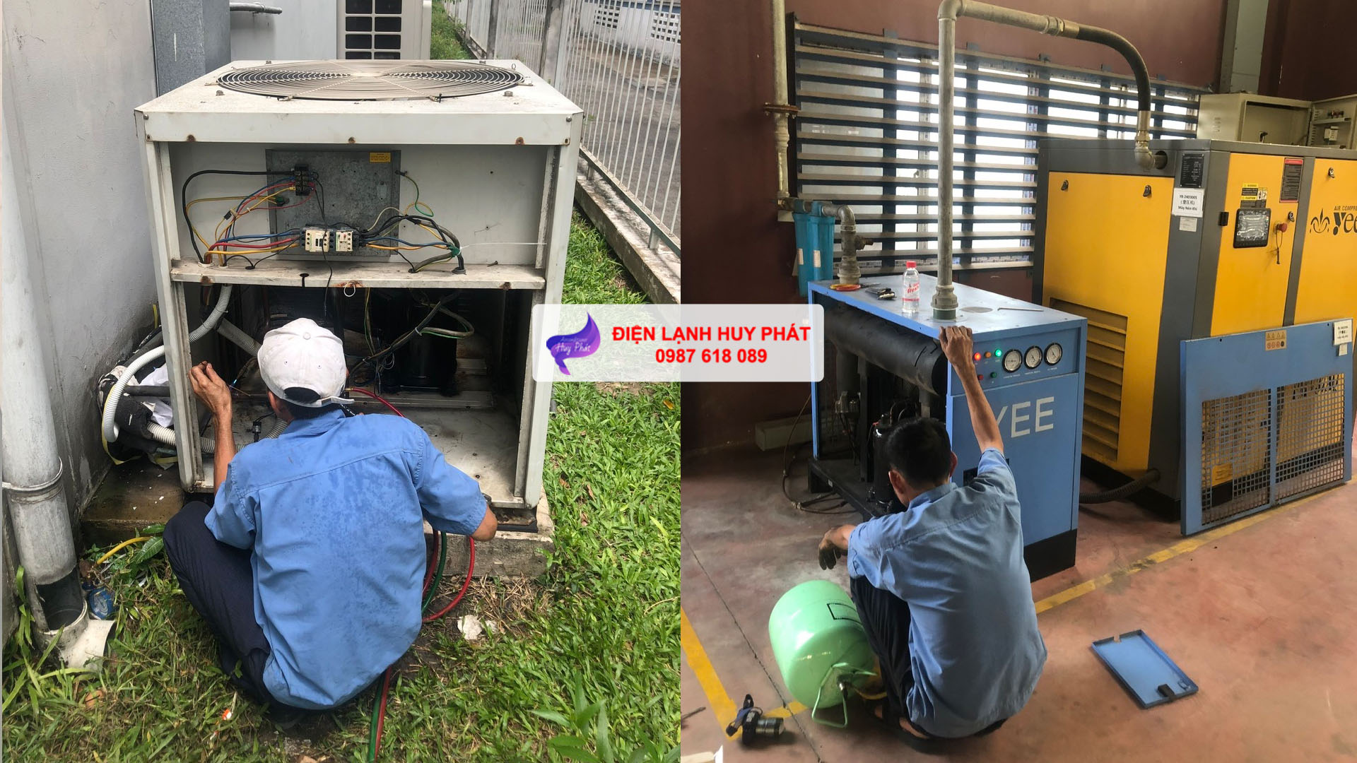 Điện lạnh Huy Phát - Chuyên sửa máy lạnh công nghiệp Bình Phước