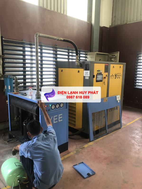 Điện lạnh Huy Phát - Chuyên thay gas máy lạnh công nghiệp VSIP Bình Dương