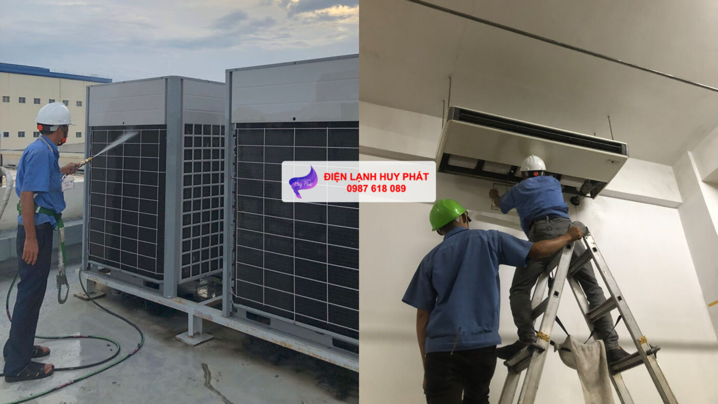 Điện lạnh Huy Phát - Chuyên vệ sinh máy lạnh Thủ Dầu Một Bình Dương