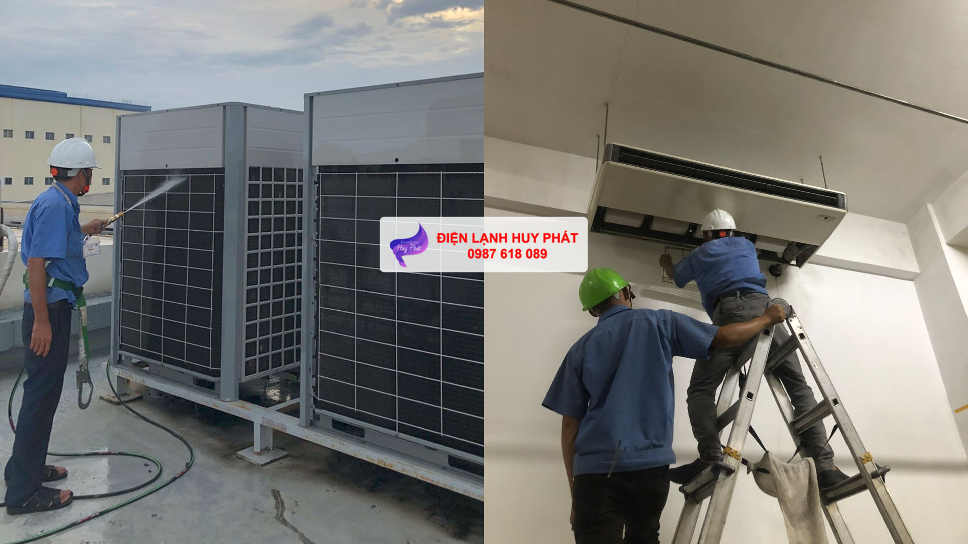 Điện lạnh Huy Phát - Chuyên vệ sinh máy lạnh công nghiệp Tân Bình