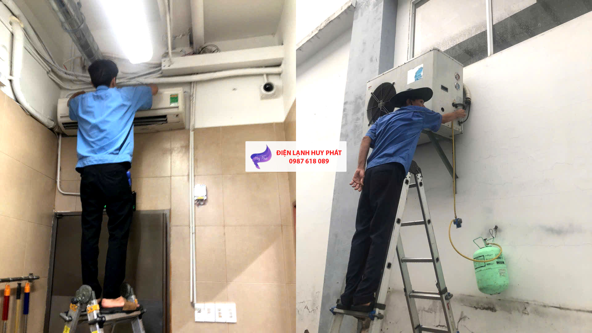 Điện lạnh Huy Phát - Chuyên sửa máy lạnh KCN Dĩ An Bình Dương