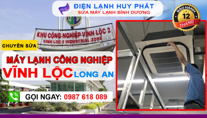 Điện lạnh Huy Phát - Chuyên sửa máy lạnh KCN Vĩnh Lộc Long An