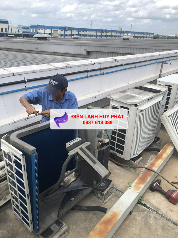 Điện lạnh Huy Phát - Chuyên sửa máy lạnh VRV KCN Tân Đức Long An