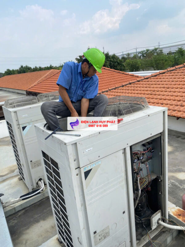 Điện lạnh Huy Phát - Chuyên sửa máy lạnh VRV KCN Tân Đức Long An