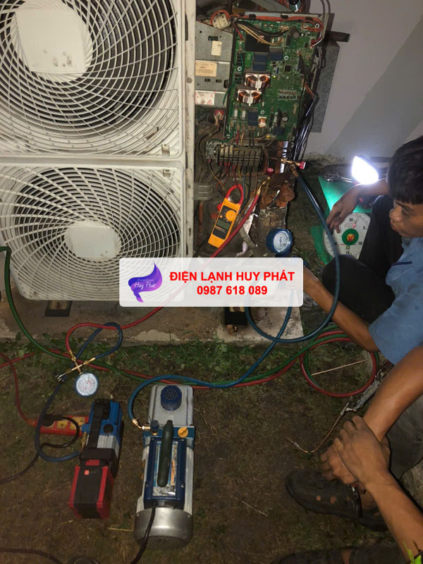 Điện lạnh Huy Phát - Chuyên sửa máy lạnh công nghiệp Đức Hòa Long An