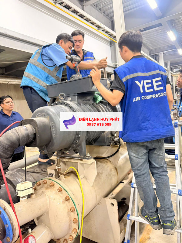 Điện lạnh Huy Phát - Chuyên sửa máy lạnh công nghiệp Long An