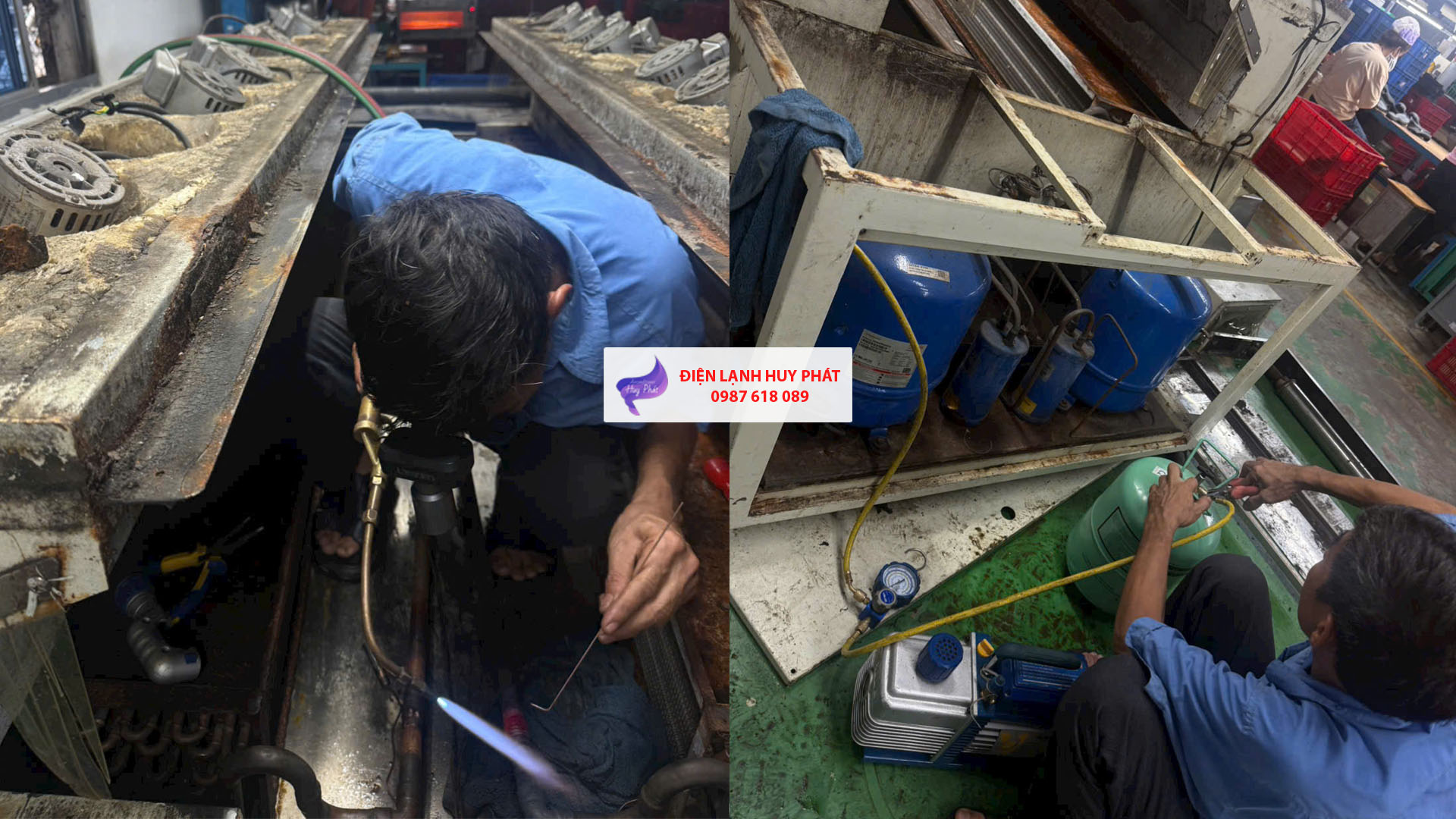 Điện lạnh Huy Phát - Chuyên sửa máy lạnh công nghiệp Tây Ninh