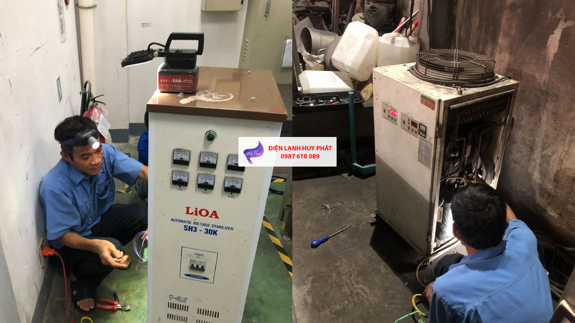 Điện lạnh Huy Phát - Chuyên sửa ổn áp công nghiệp Tân Biên Tây Ninh